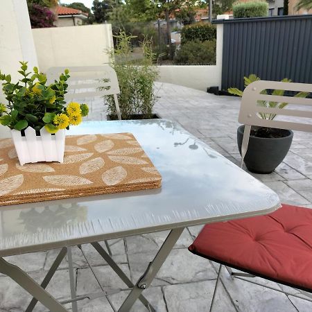 "Les Bambous" Studio Cosy Climatise Au Calme De 37 M2 Parking Gratuit A Argeles Sur Mer Exteriör bild